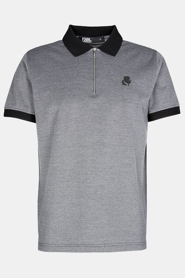 ΜΠΛΟΥΖΑ POLO KARL LAGERFELD - 990 ΜΑΥΡΟ